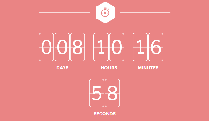 Fudge Event Timer in HomePage