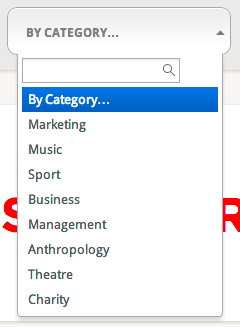 category - quick search